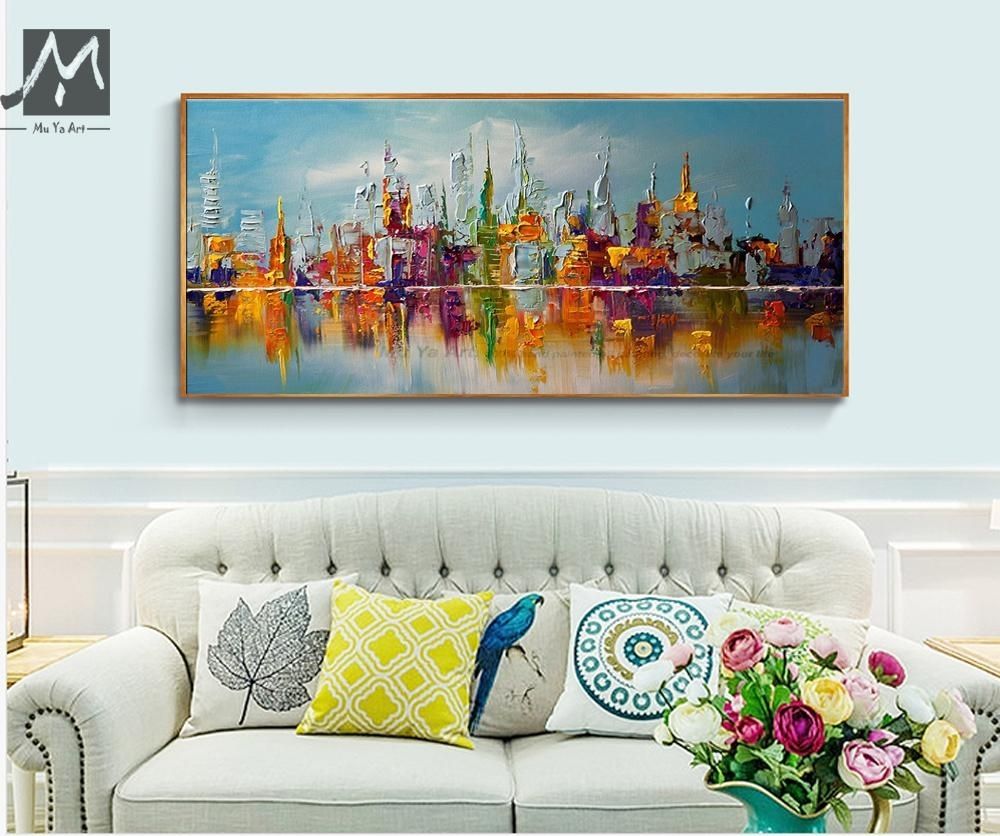 Online Cheap Large Canvas Wall Art Abstract Modern Decorative Regarding Most Recently Released Cheap Large Wall Art (Gallery 3 of 20)