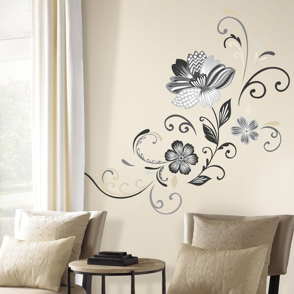 Roommates Wall Decals Rmkgm Photos Of Peel And Stick Wall Art Throughout 2018 Stick On Wall Art (View 17 of 20)