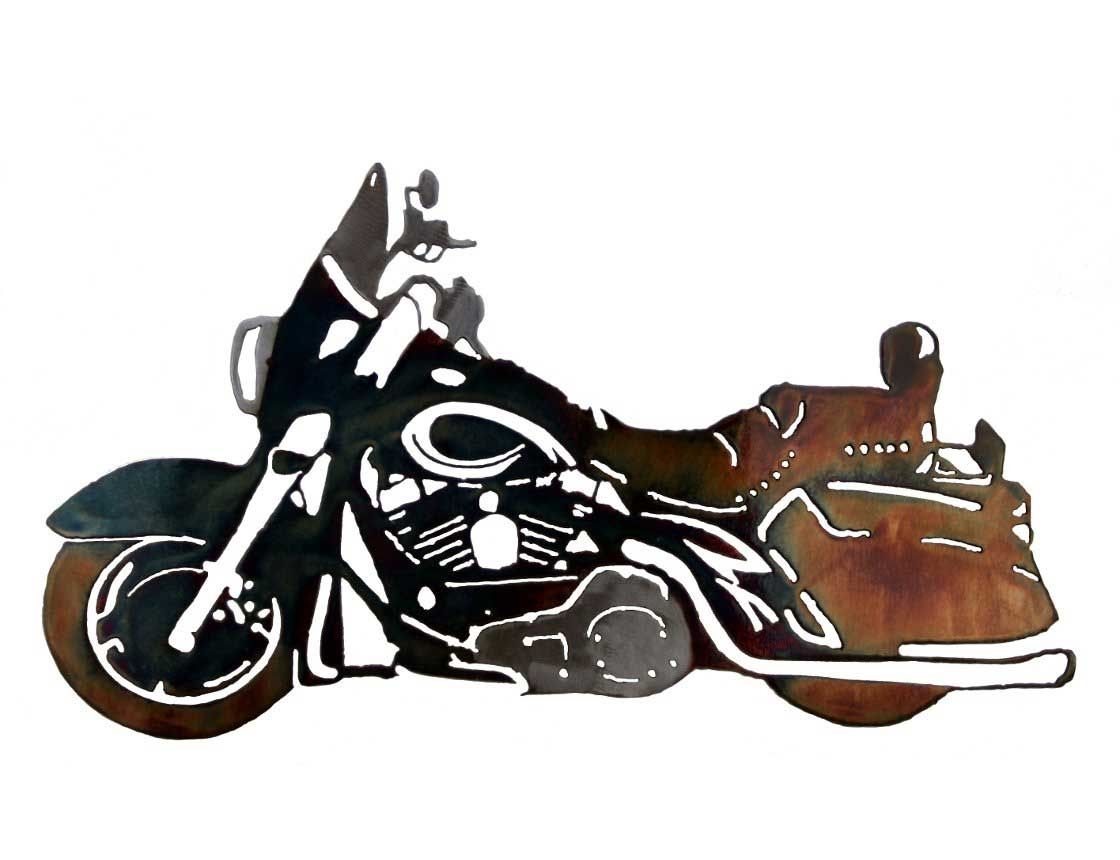 Smw126 Custom Metal Motorcycle Wall Art Hd Classic – Sunriver Metal With Regard To 2017 Motorcycle Wall Art (View 11 of 20)