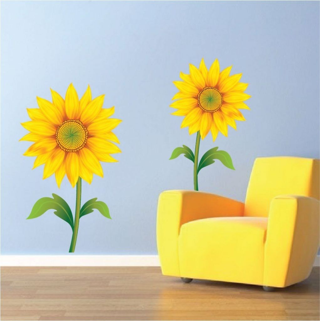 Sofa. Sunflower Wall Decor – Best Home Decoration Tips With Latest Sunflower Wall Art (Gallery 20 of 20)