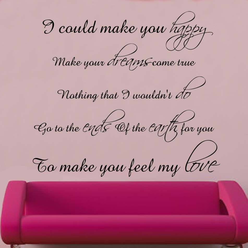 Song Lerics Vinyl Wall Art »  Shop » Home Throughout Best And Newest Song Lyric Wall Art (View 20 of 20)