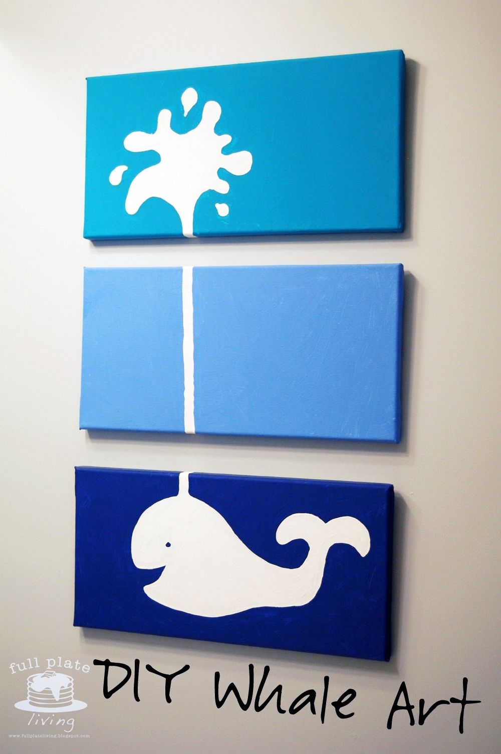 Whale Of A Project | Full Plate Living Pertaining To Current Whale Canvas Wall Art (View 5 of 20)