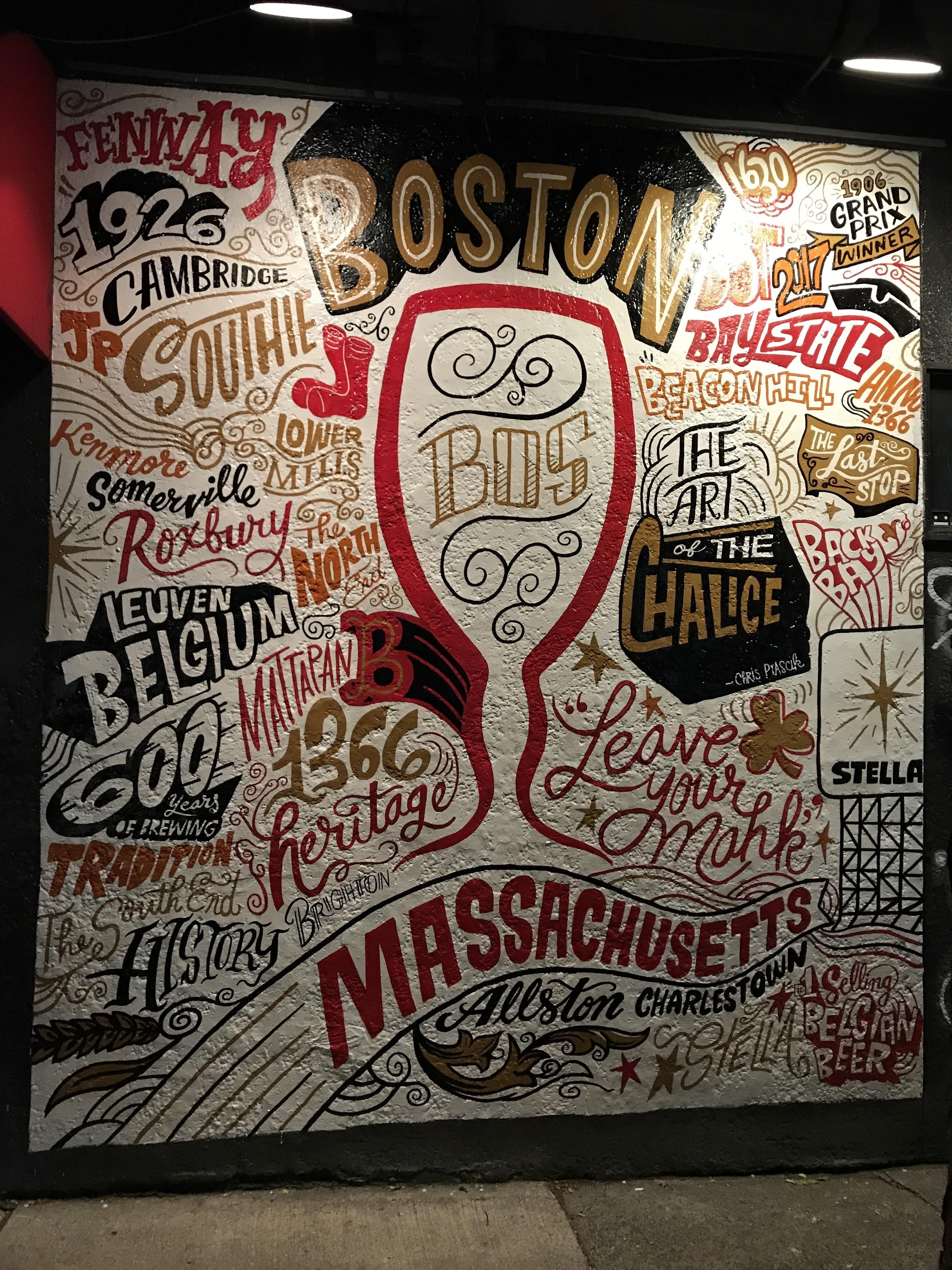 Wicked Boston Wall Art Pop Up Mural In Inman Square, Cambridge : Boston In Most Up To Date Boston Wall Art (View 5 of 20)