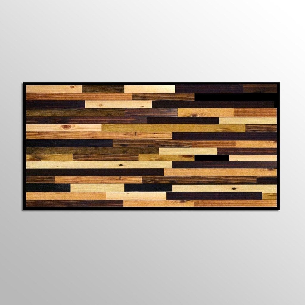 Wood Plank Wall Hanging Wood Plank Wall Art – Wall Art Ideas Pertaining To Most Recent Plank Wall Art (Gallery 6 of 20)