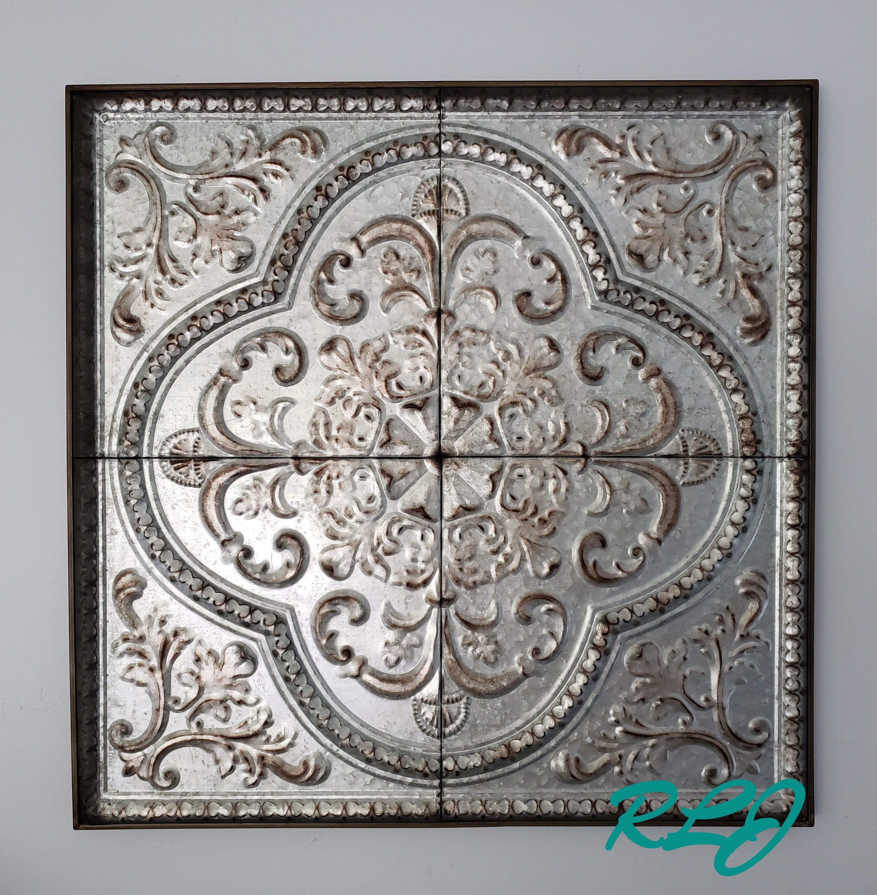 European Medallion Wall Decor Regarding 2020 Distressed Old World European French Country Vintage Style (View 14 of 20)