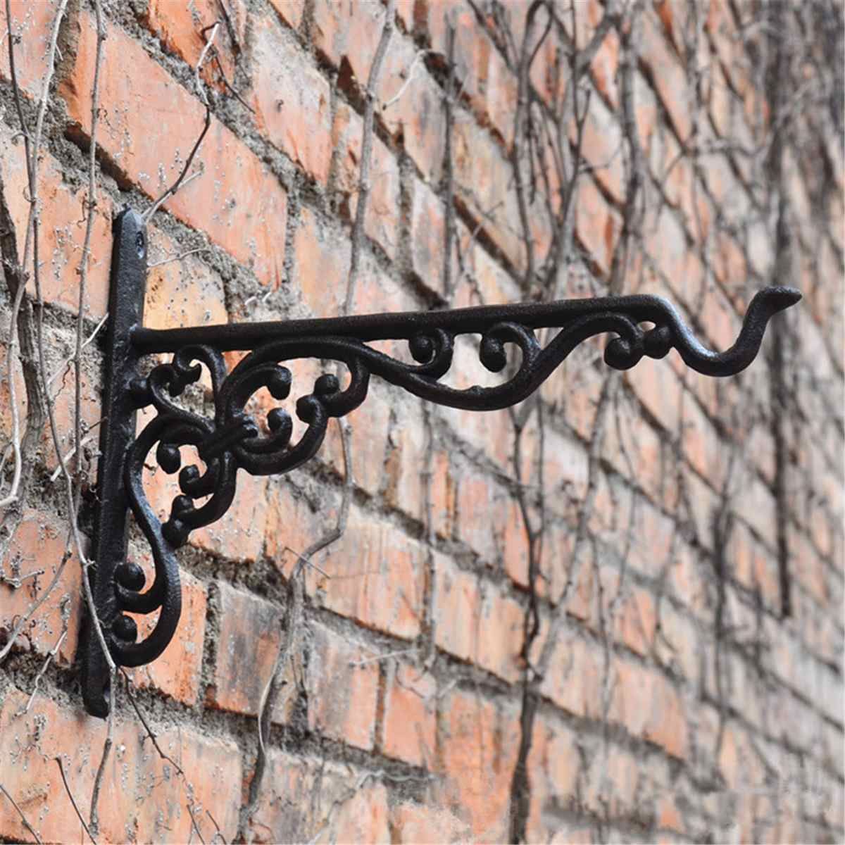 Farm Metal Wall Rack And 3 Tin Pot With Hanger Wall Decor Inside Latest 3 Cast Iron Hat Coat Keys Hook Antique Metal Rack Hanger For Hanging (View 9 of 20)