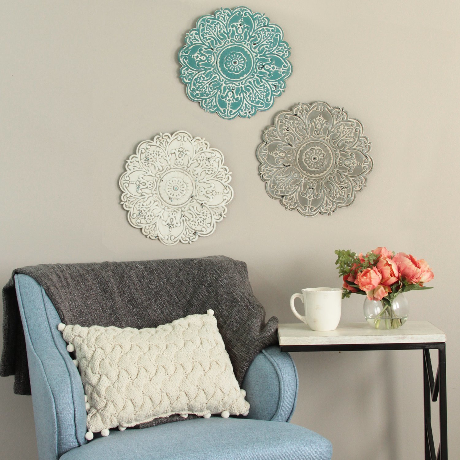 Featured Photo of Top 20 of Small Medallion Wall Decor