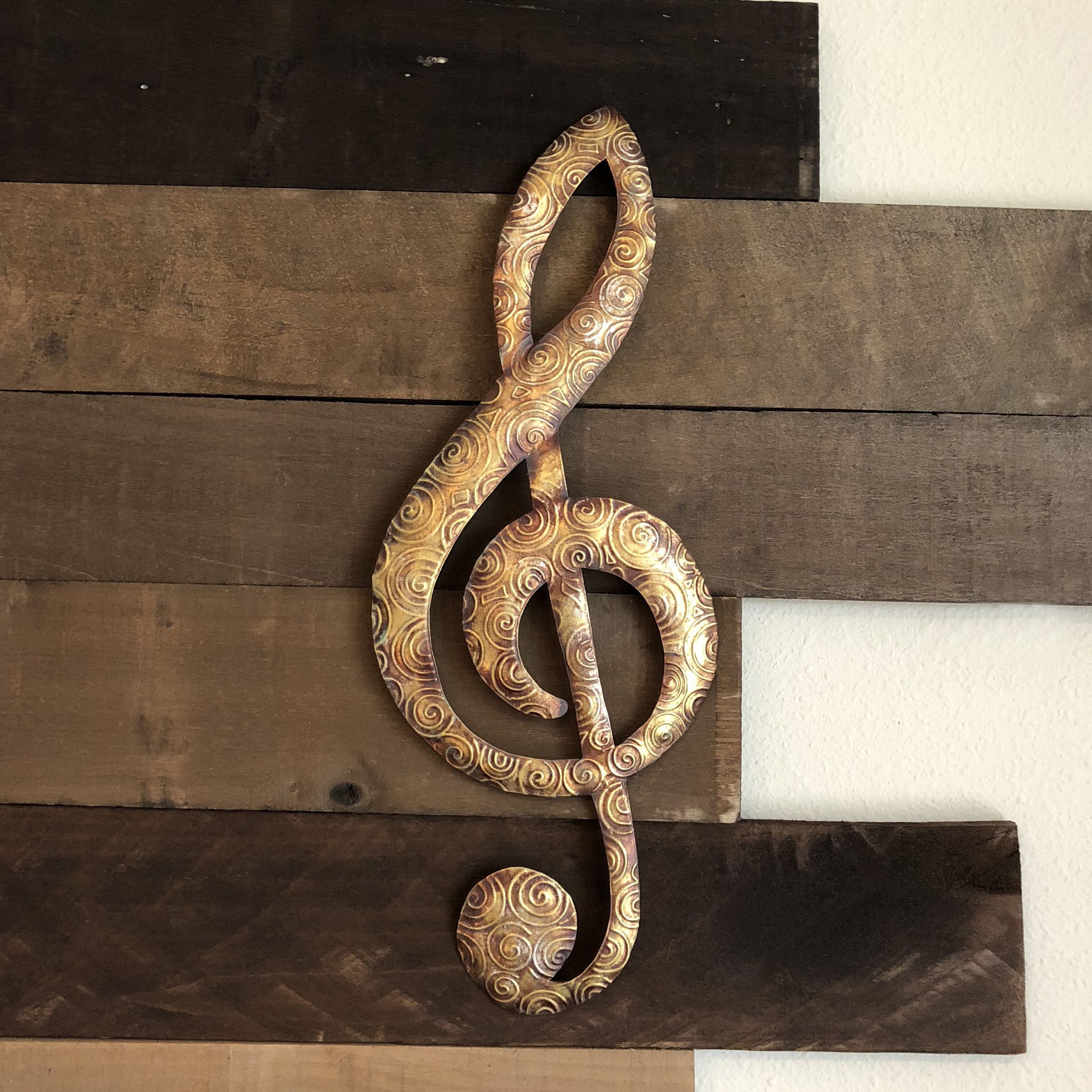 Widely Used Winston Porter Traditional Music Note Metal Wall Decor & Reviews In Metal Wall Decor By Winston Porter (View 5 of 20)