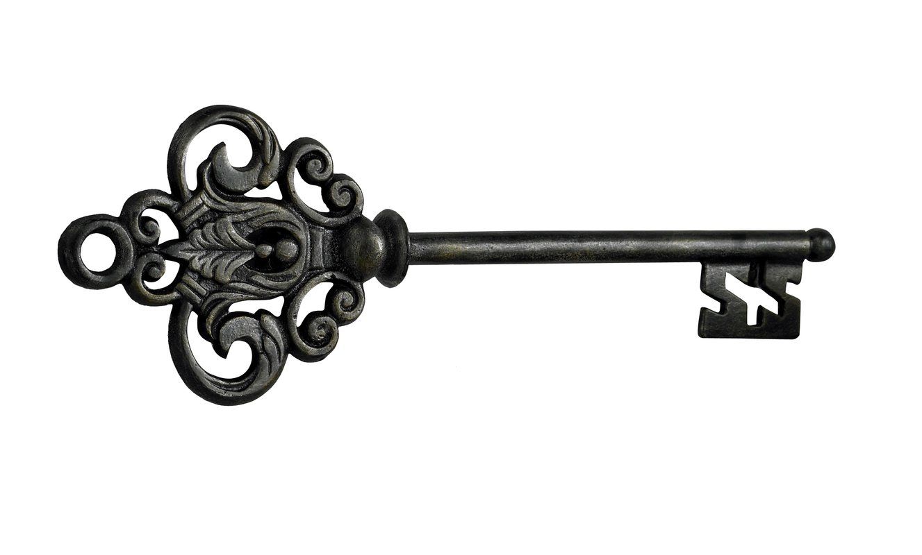 Black Metal Key Wall Decor Intended For 2020 Skeleton Key Images Group With 7+ Items (View 8 of 20)