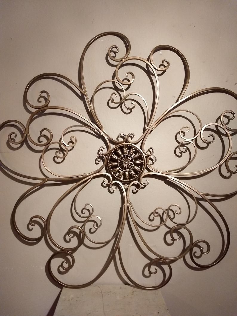 Etsy Within Shabby Medallion Wall Decor (Gallery 19 of 20)