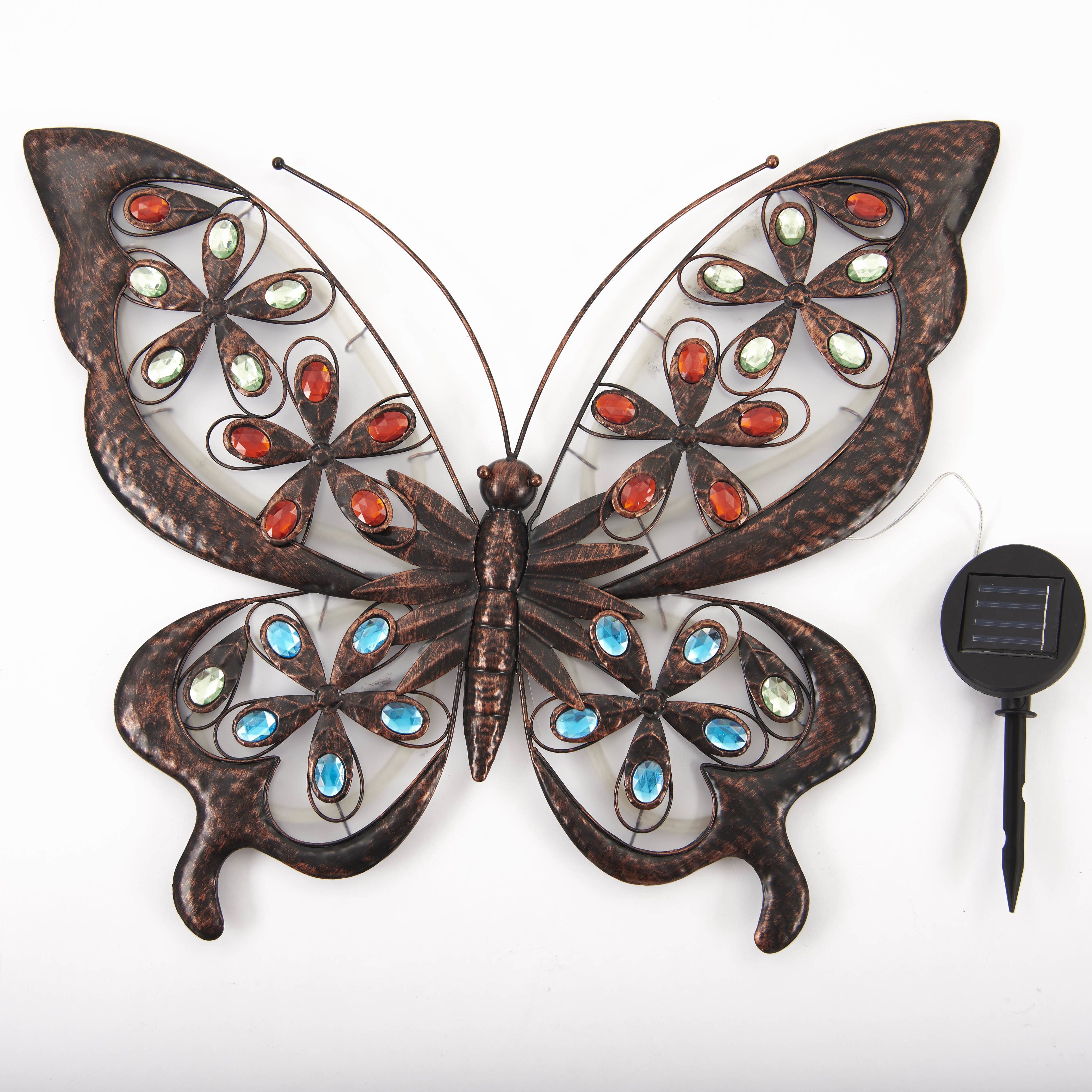 Most Popular Ila Metal Butterfly Wall Decor Pertaining To 25 Magnanimous Butterfly Wall Decor That Gives You Pleasure (View 10 of 20)