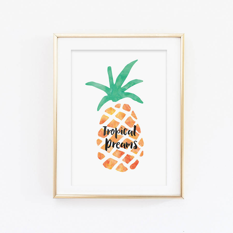 Featured Photo of 20 Best Pineapple Wall Decor