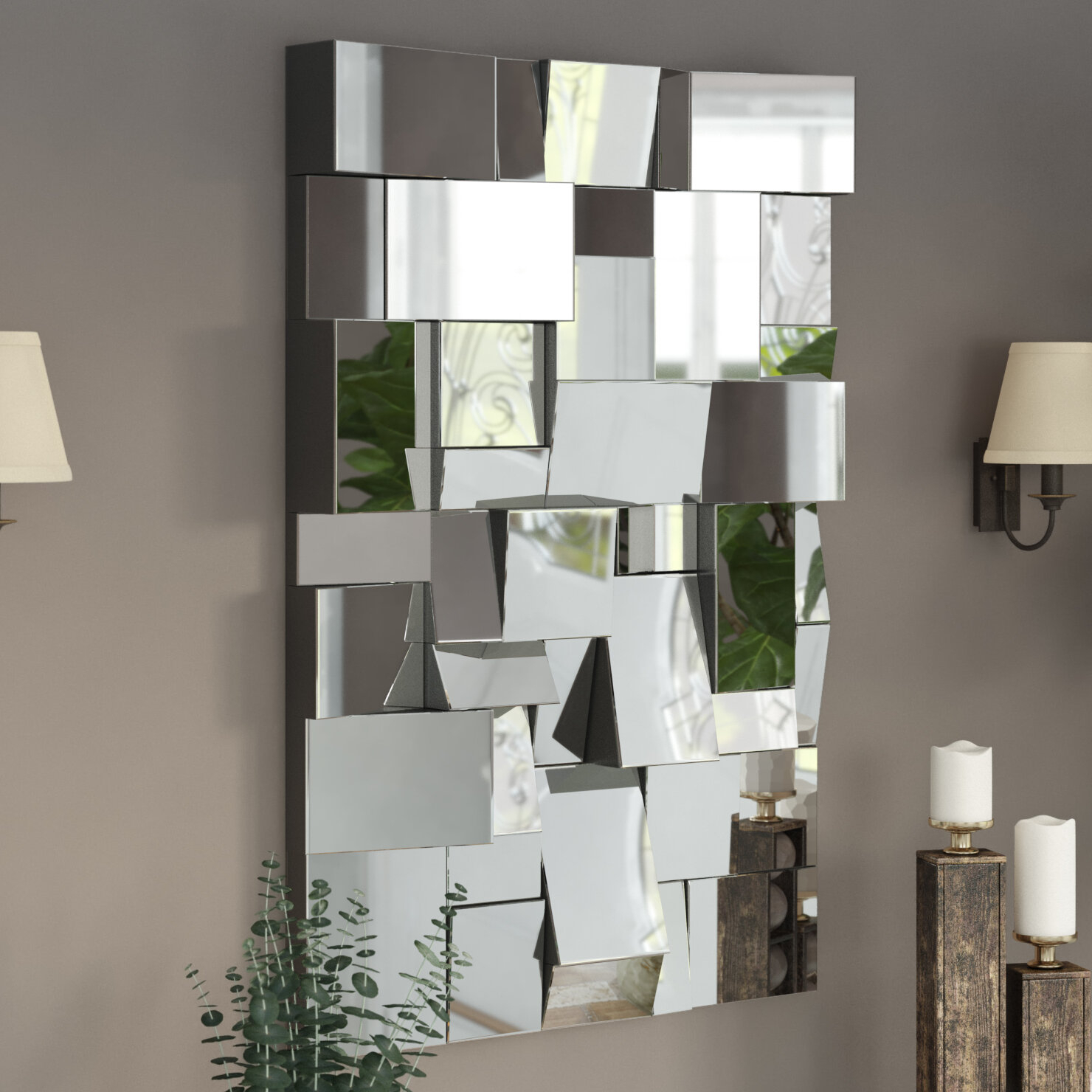 Wayfair With Regard To 2019 Pennsburg Rectangle Wall Mirror By Wade Logan (Gallery 1 of 20)