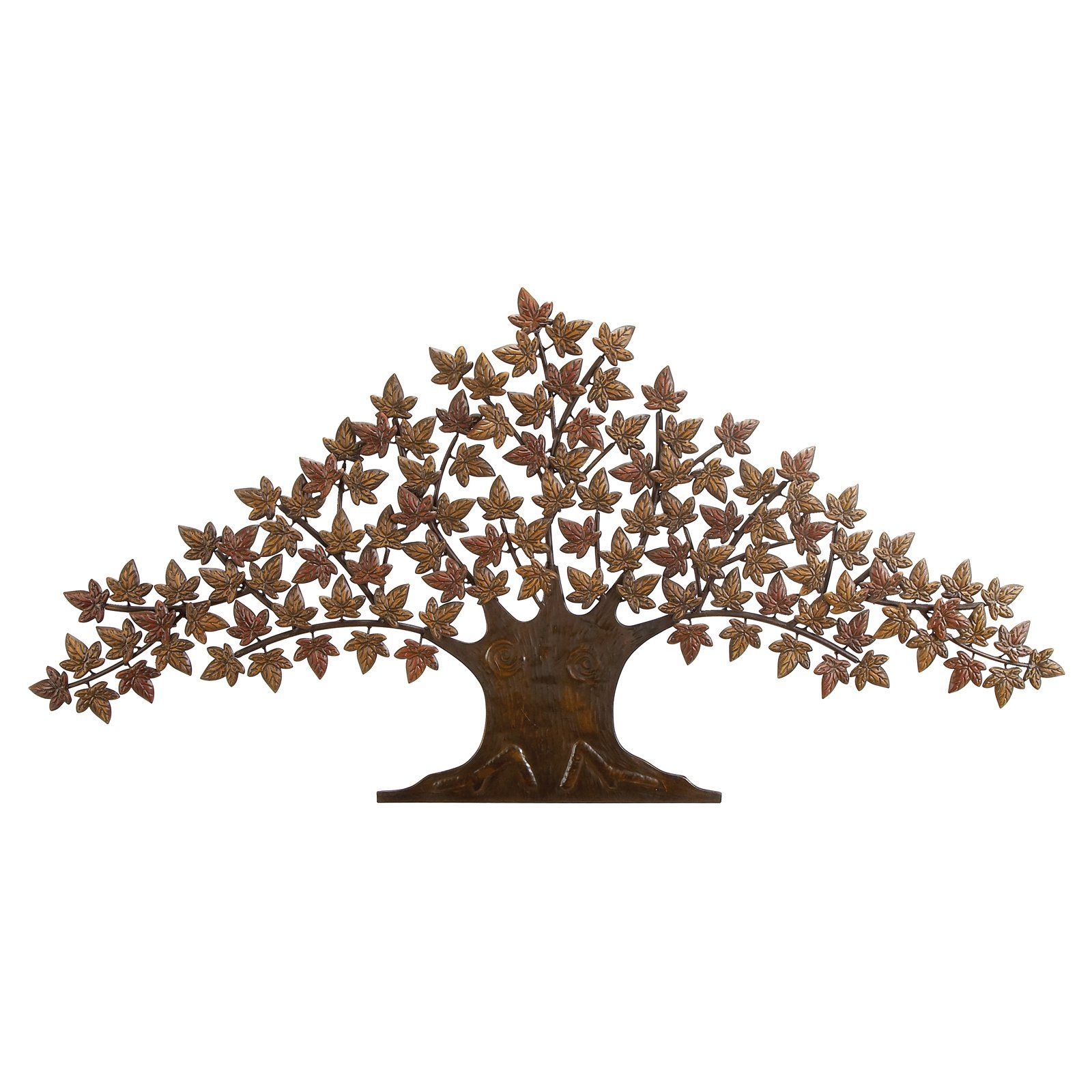 Wetherden Tree Wall Decor Intended For 2020 Decmode Maple Tree Wall Sculpture (View 5 of 20)