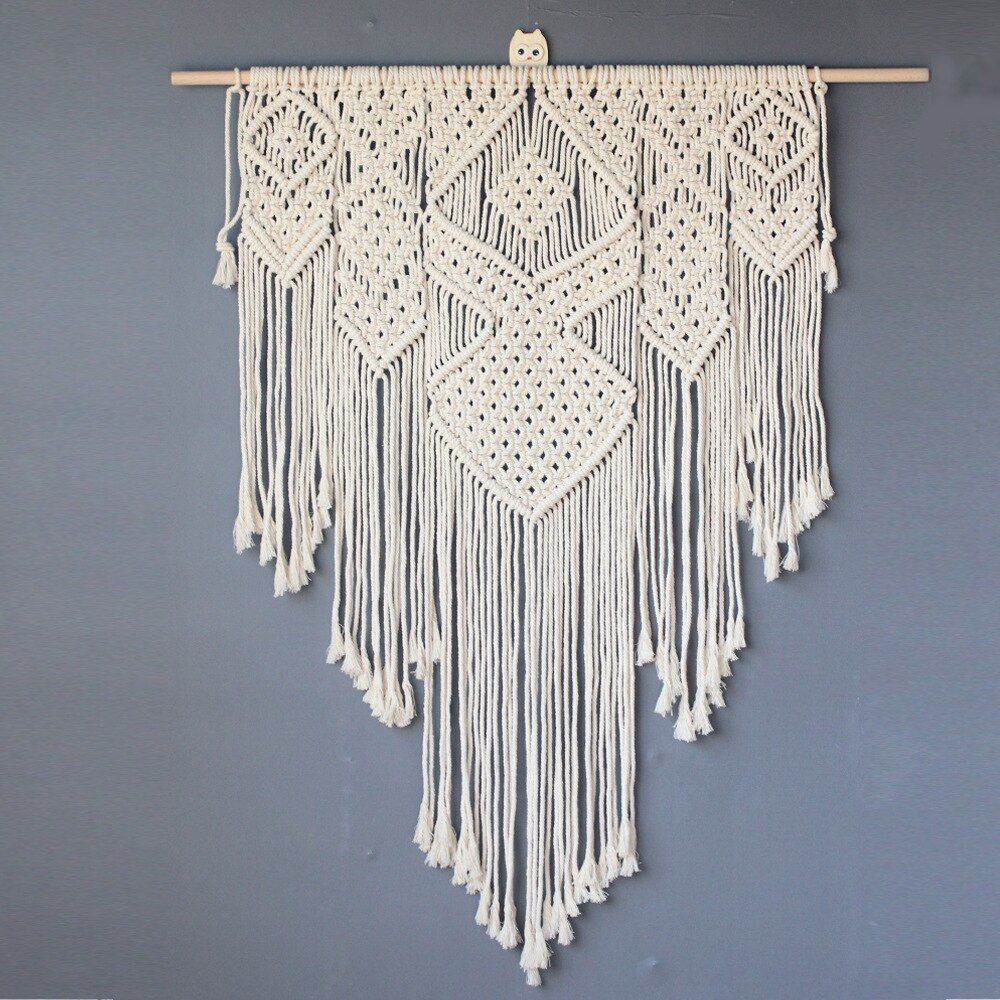 Bohemian Wall Tapestry Living Room Wall Decoration Hand Woven Tapestry Wall  Hanging Nordic Children's Room Decoration Regarding Recent Hand Woven Wall Hangings (View 19 of 20)