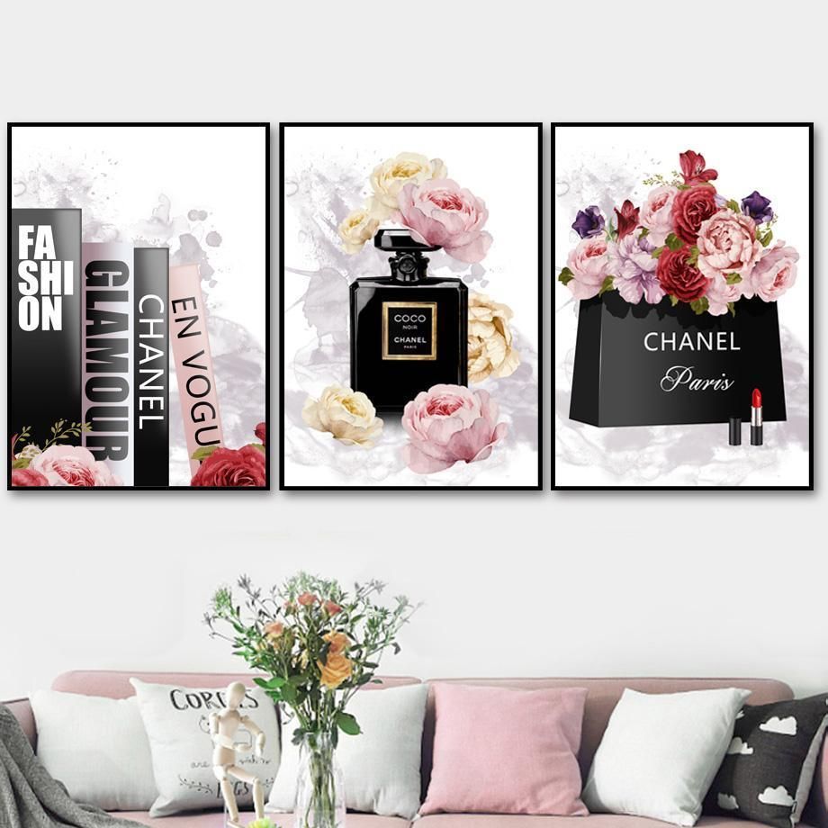 Fashion Look Wall Art | Wall Art Canvas Painting, Decorating Throughout Most Up To Date Blended Fabric Hello Beauty Full Wall Hangings (View 19 of 20)