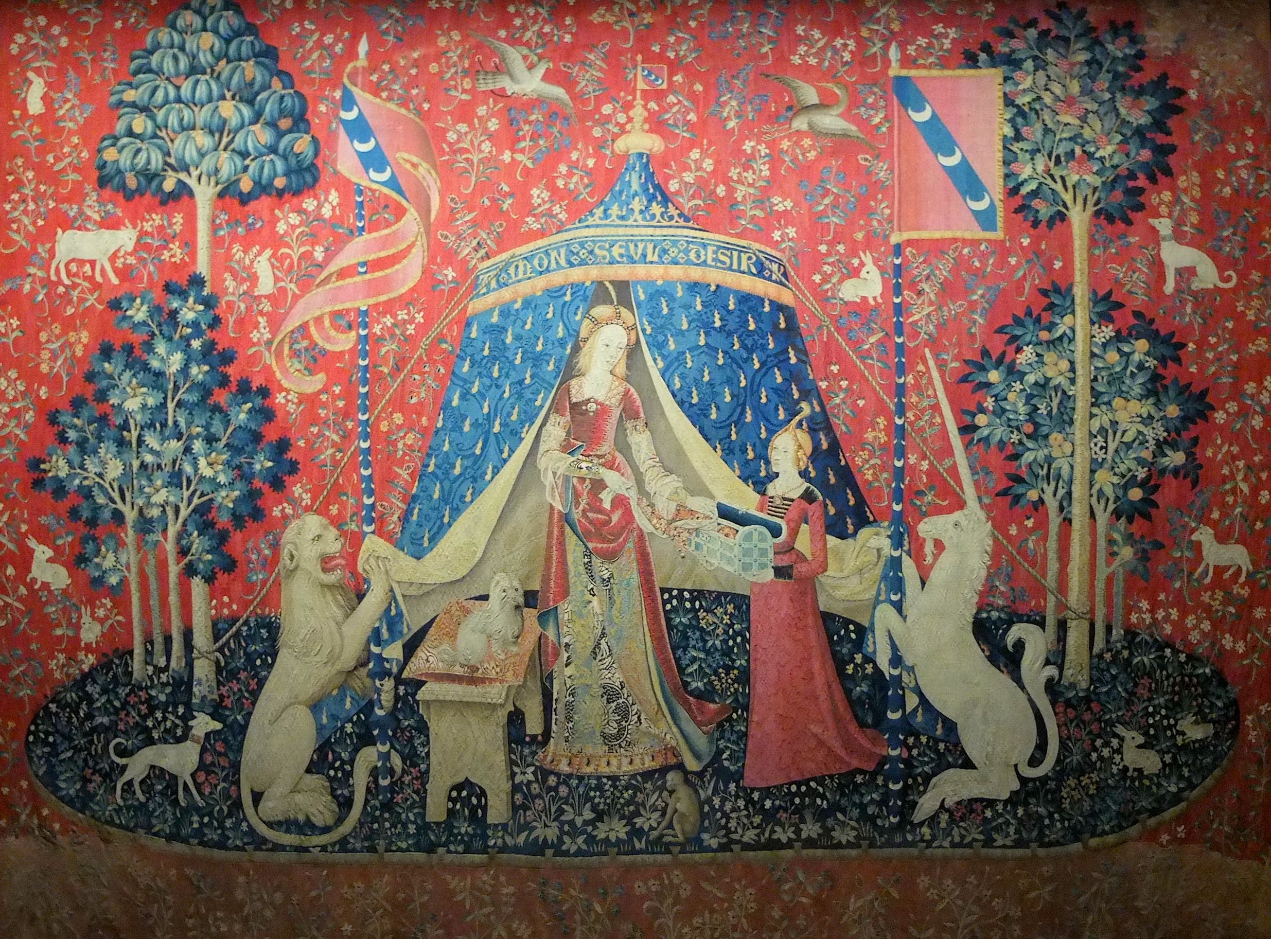 File:dame A La Licorne 2018 – Wikimedia Commons Inside Most Current Dame A La Licorne I Tapestries (View 8 of 20)