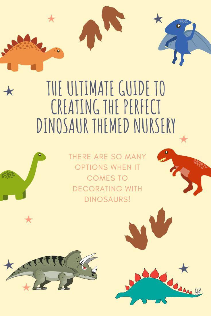 Guide To Creating The Ultimate Dinosaur Themed Nursery Within Newest Blended Fabric Mod Dinosaur 3 Piece Wall Hangings Set (View 12 of 20)