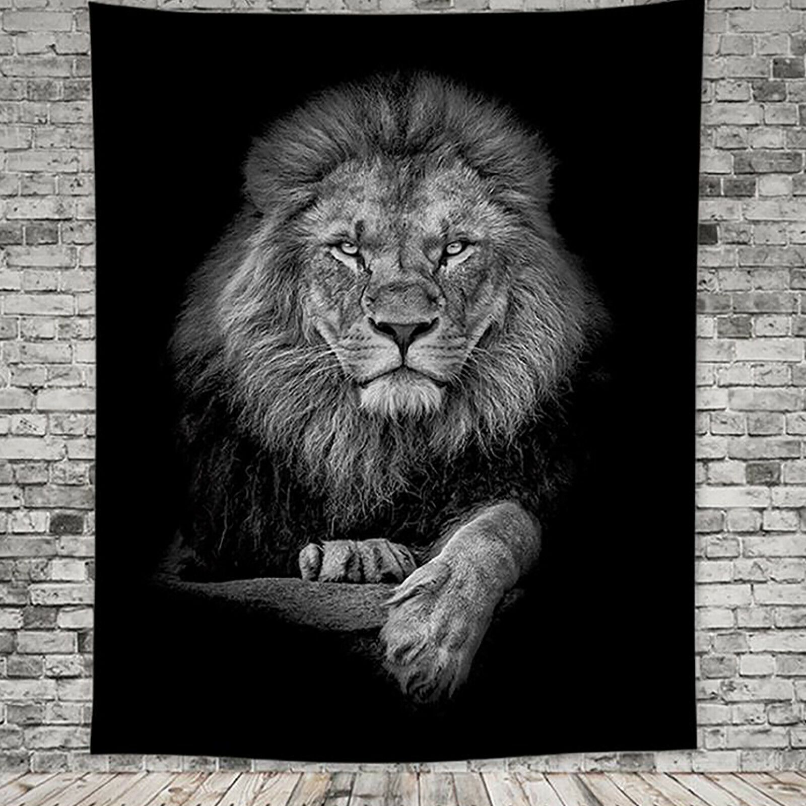 Lion Animals Tapestry Throw Wall Hanging Bedspread Art Blankets Towel  Decoration In Most Recently Released Lion I European Tapestries (Gallery 20 of 20)