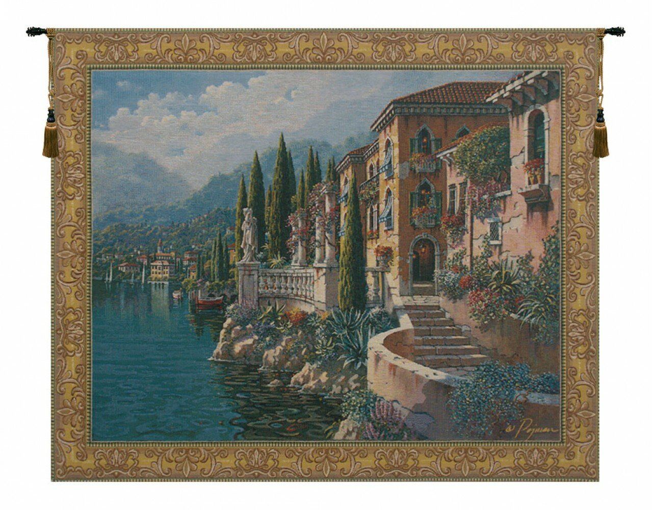 Morning Reflectionsrobert Pejman Flanders Tapestry Within Best And Newest Blended Fabric Morning Reflections By Robert Pejman Flanders Tapestries (View 1 of 8)