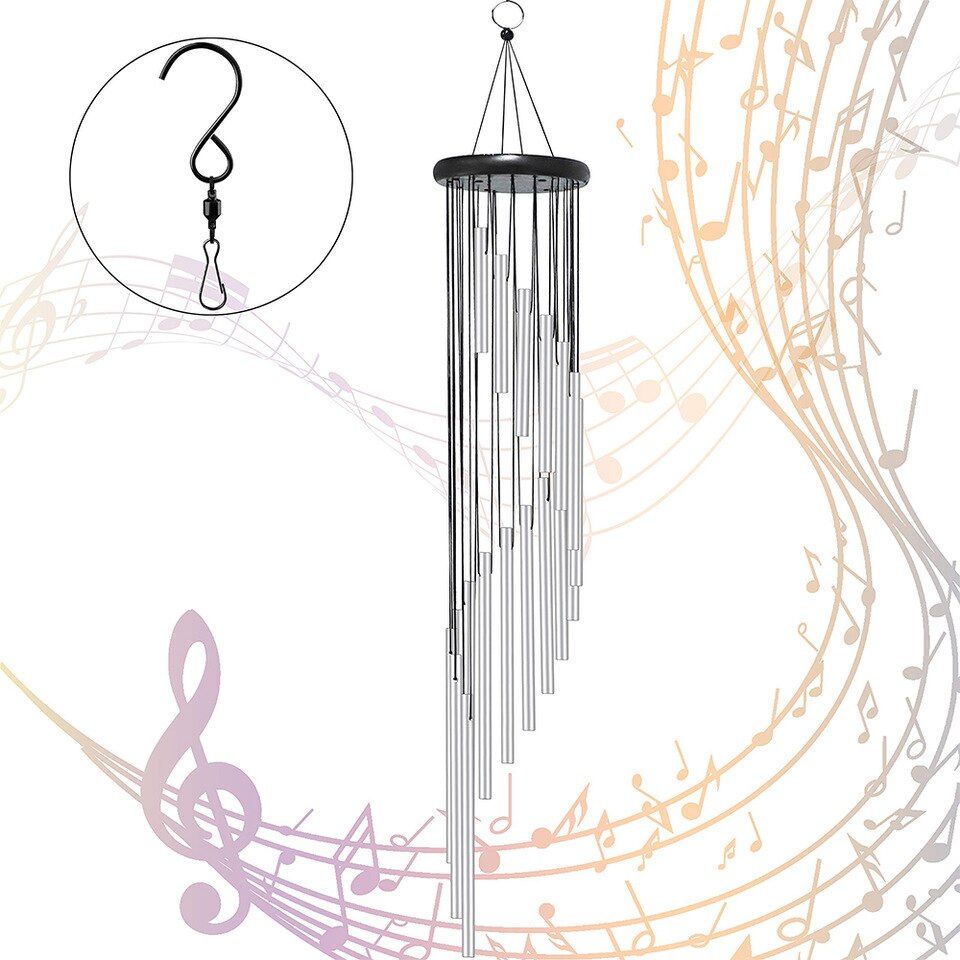 Oraf Resonance 6 Pipe Wind Chimes Antique Amazing Grace Deep Resonance  Church Bells Wind Chimes Door Wall Hanging Decoration Yar With Regard To 2018 Blended Fabric Amazing Grace Wall Hangings (Gallery 20 of 20)