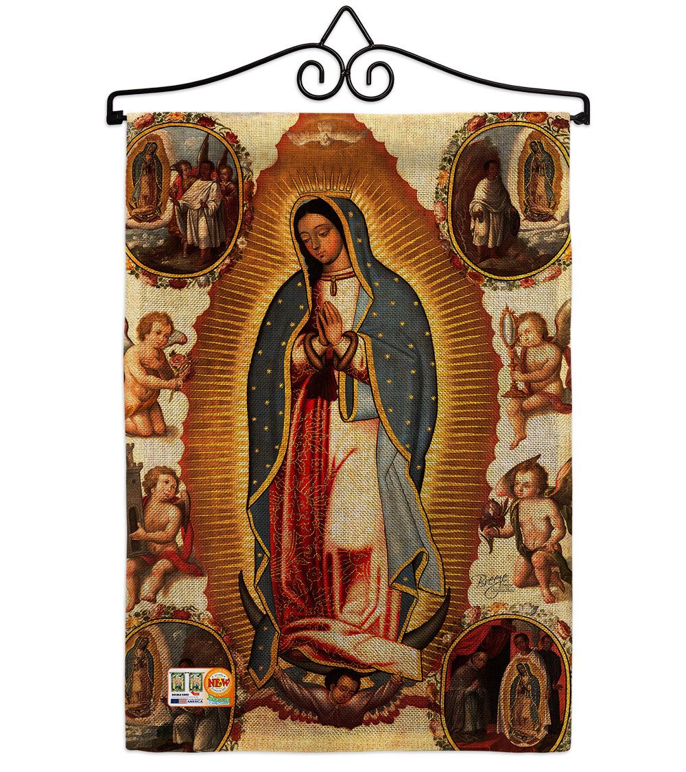 Our Lady Of Guadalupe 2 Sided Polyester 19 X 13 In (View 3 of 20)