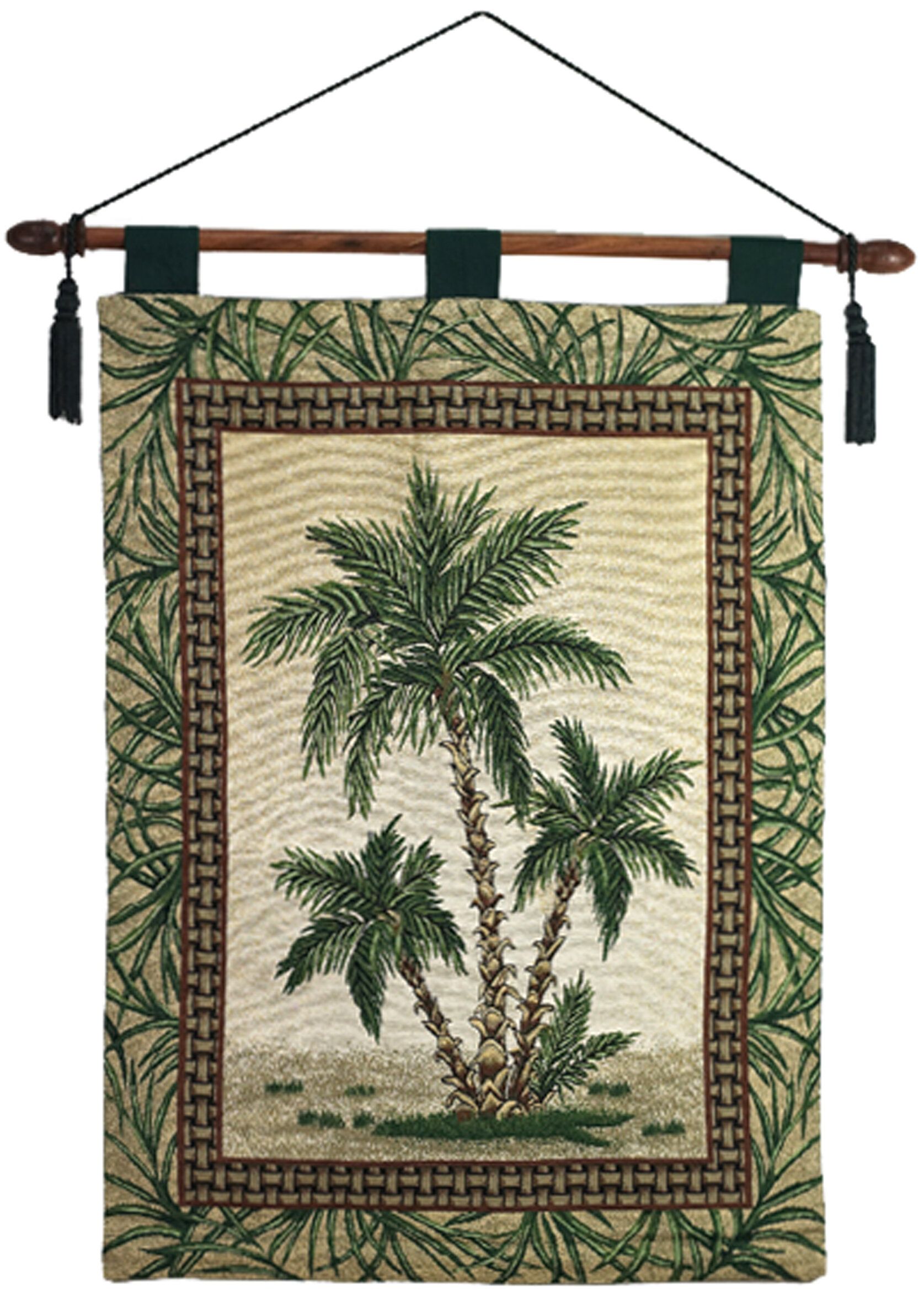 Palm Tree Wall Hanging For Most Recently Released Blended Fabric Palm Tree Wall Hangings (View 1 of 20)