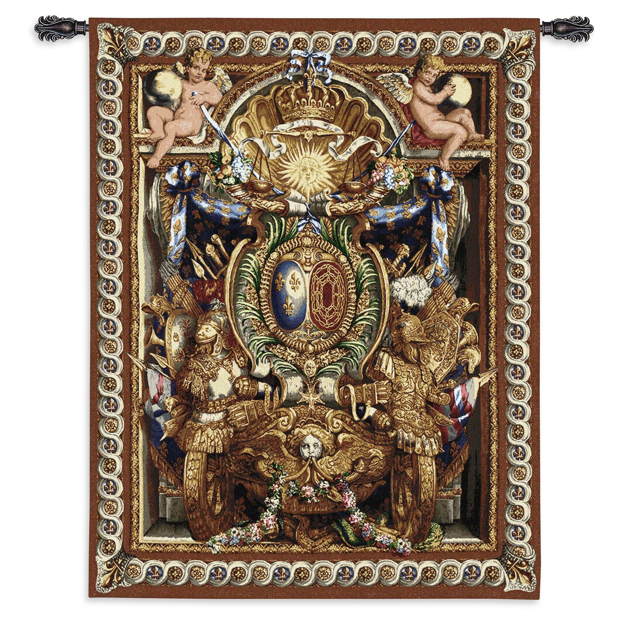 Portieve Du Char Tapestry With 2018 Grandes Armoiries I European Tapestries (Gallery 19 of 20)