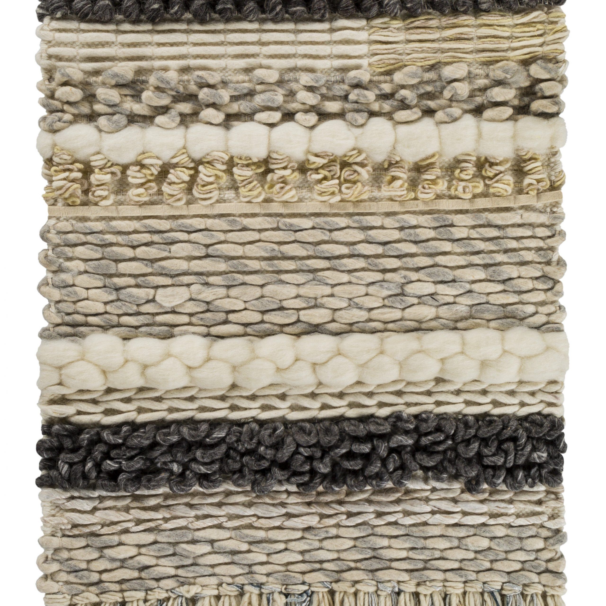 Teresina Wool And Viscose Wall Hanging With Hanging Accessories Included Throughout 2017 Blended Fabric Ranier Wall Hangings With Hanging Accessories Included (View 4 of 20)