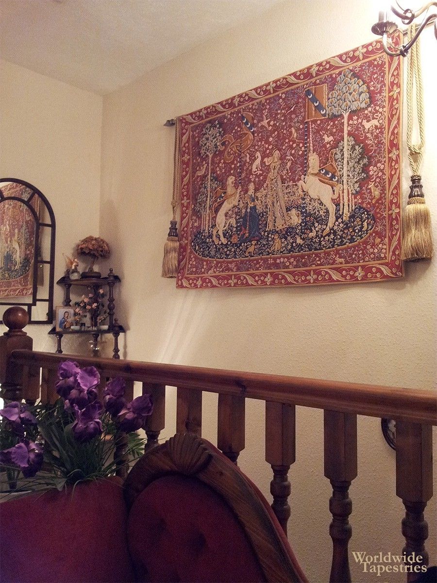 Testimonials: Customer Reviews And Photos Throughout Current Blended Fabric Chateau Bellevue European Tapestries (View 16 of 20)