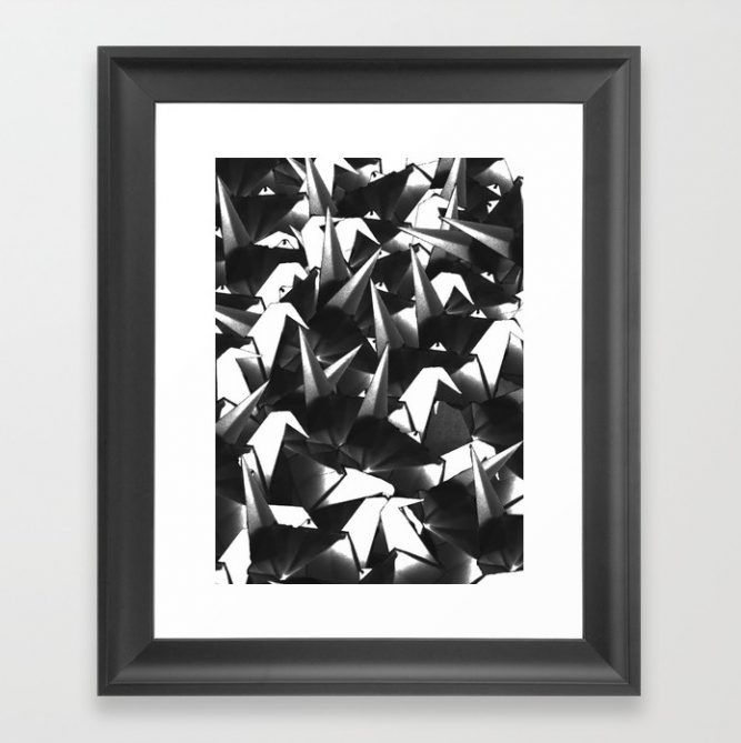 10 Outstanding Origami Framed Prints To Hang On Your Wall Inside Newest Lines Framed Art Prints (View 16 of 20)