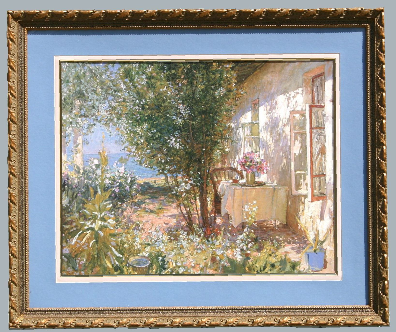 Art Print Title "a Shaded Corner Of The Garden" Inside Current Landscape Framed Art Prints (View 2 of 20)