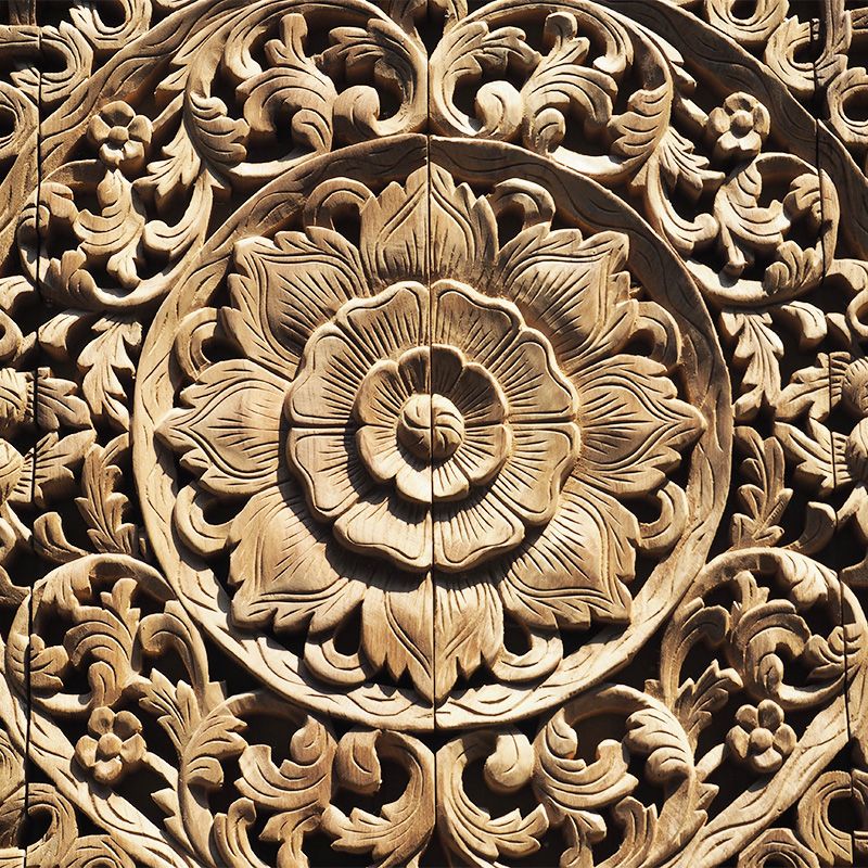 Buy Carved Wooden Sculpture Decorative Paneling Online Within Most Recently Released Landscape Wood Wall Art (View 3 of 20)