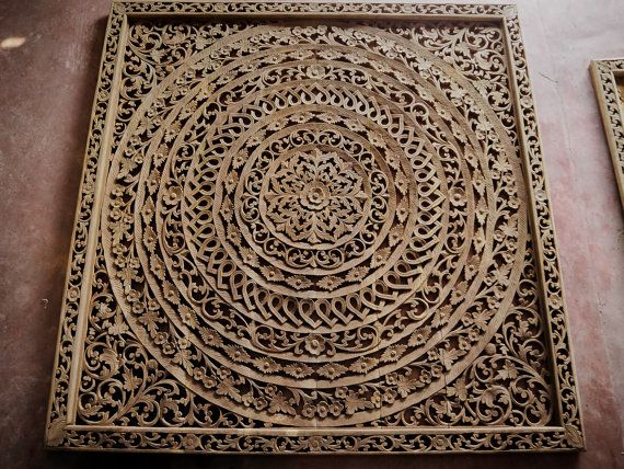 Buy Large Handmade Relief Carving Tropical Home Decor Online Inside Most Recently Released Tropical Wood Wall Art (View 11 of 20)