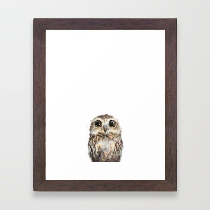 Buy Little Owl Framed Art Printamyhamilton (View 12 of 20)