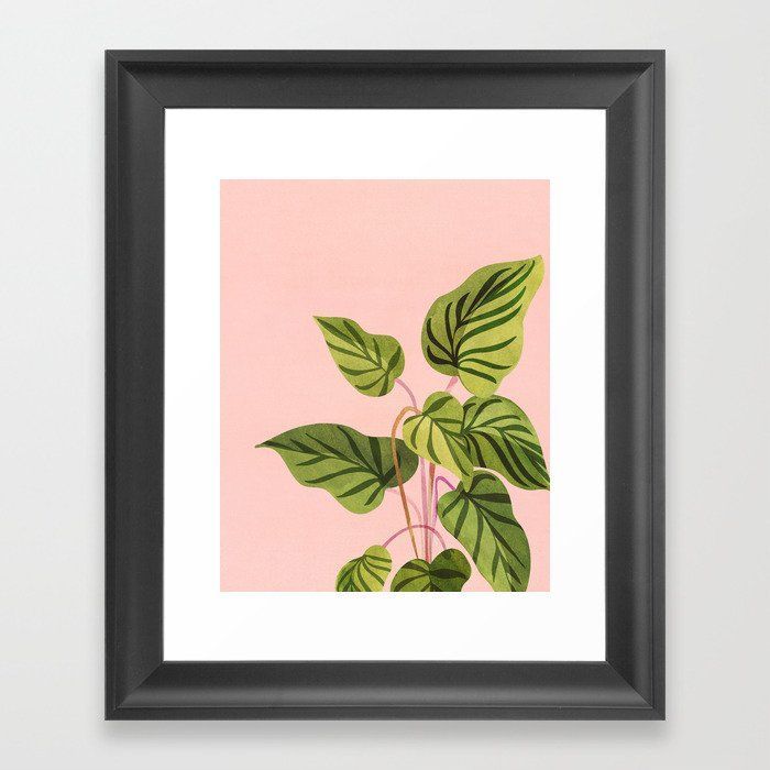 Buy Upstart / Tropical Plant Framed Art Print Throughout 2017 Tropical Framed Art Prints (View 7 of 20)