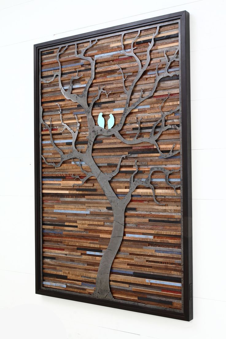 Custom Made Wood Wall Art Made Of Old Barnwood And Natural In Most Current Urban Tribal Wood Wall Art (View 11 of 20)