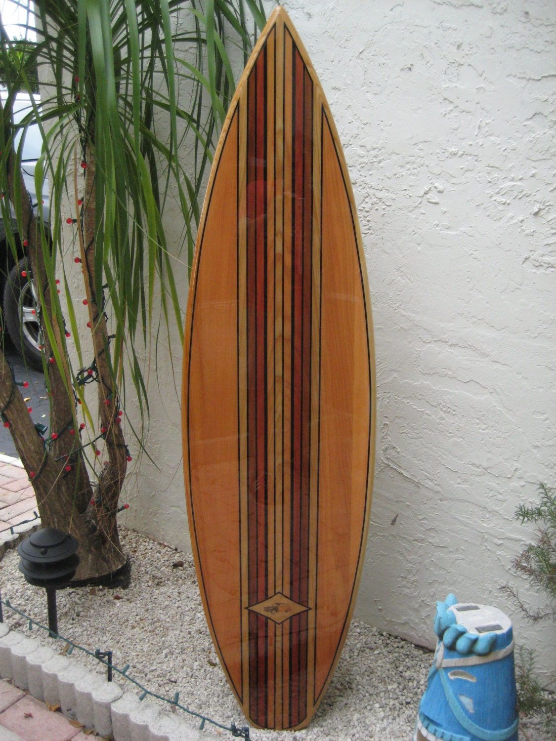 Decorative Wooden Surfboard Wall Art For A Hotel Restaurant Throughout Newest Surfing Wall Art (View 3 of 20)