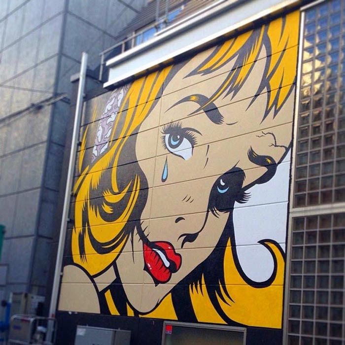 D*face New Street Art – Shibuya, Tokyo – Streetartnews Inside Newest Tokyo Wall Art (View 18 of 20)