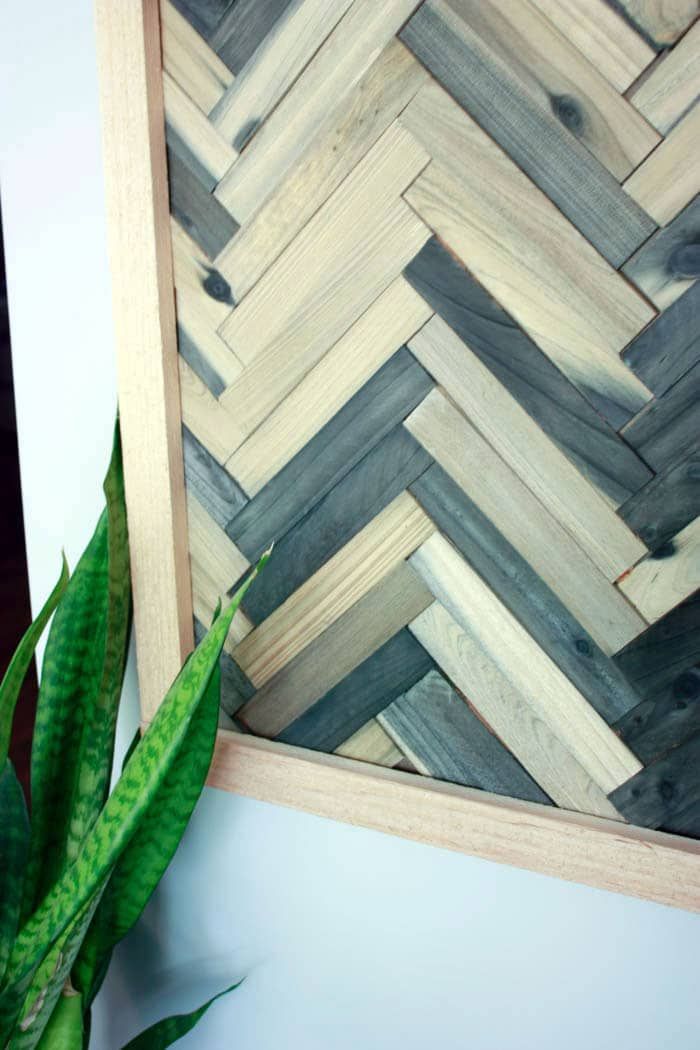 Diy Wall Art – Cheap And Easy Wall Art Using Wood Shims Throughout Most Recent Minimalist Wood Wall Art (View 14 of 20)