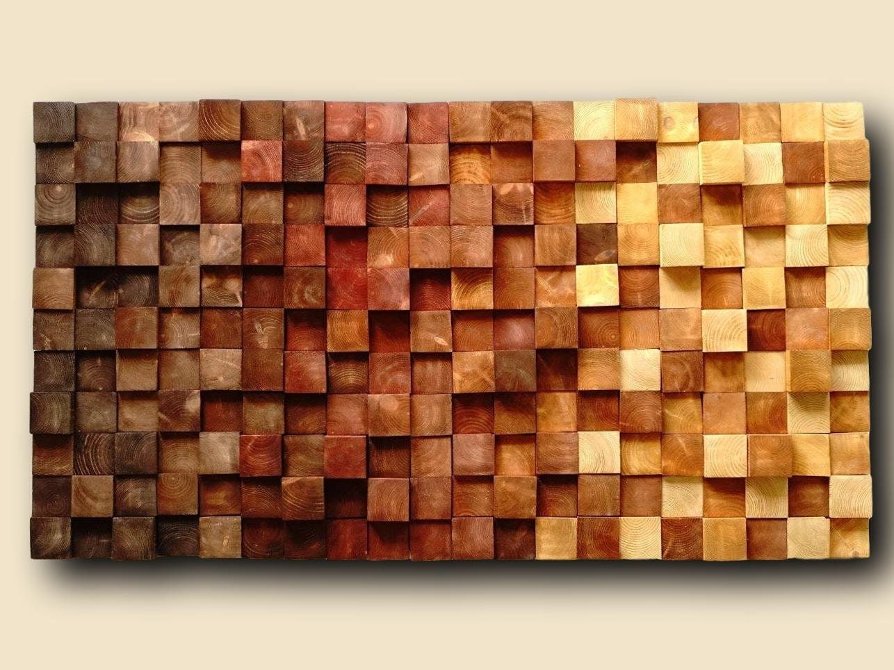 Fall Wood Wall Art, Autumn Hanging, Fall Decor, Modern With Regard To Recent Nature Wood Wall Art (View 2 of 20)