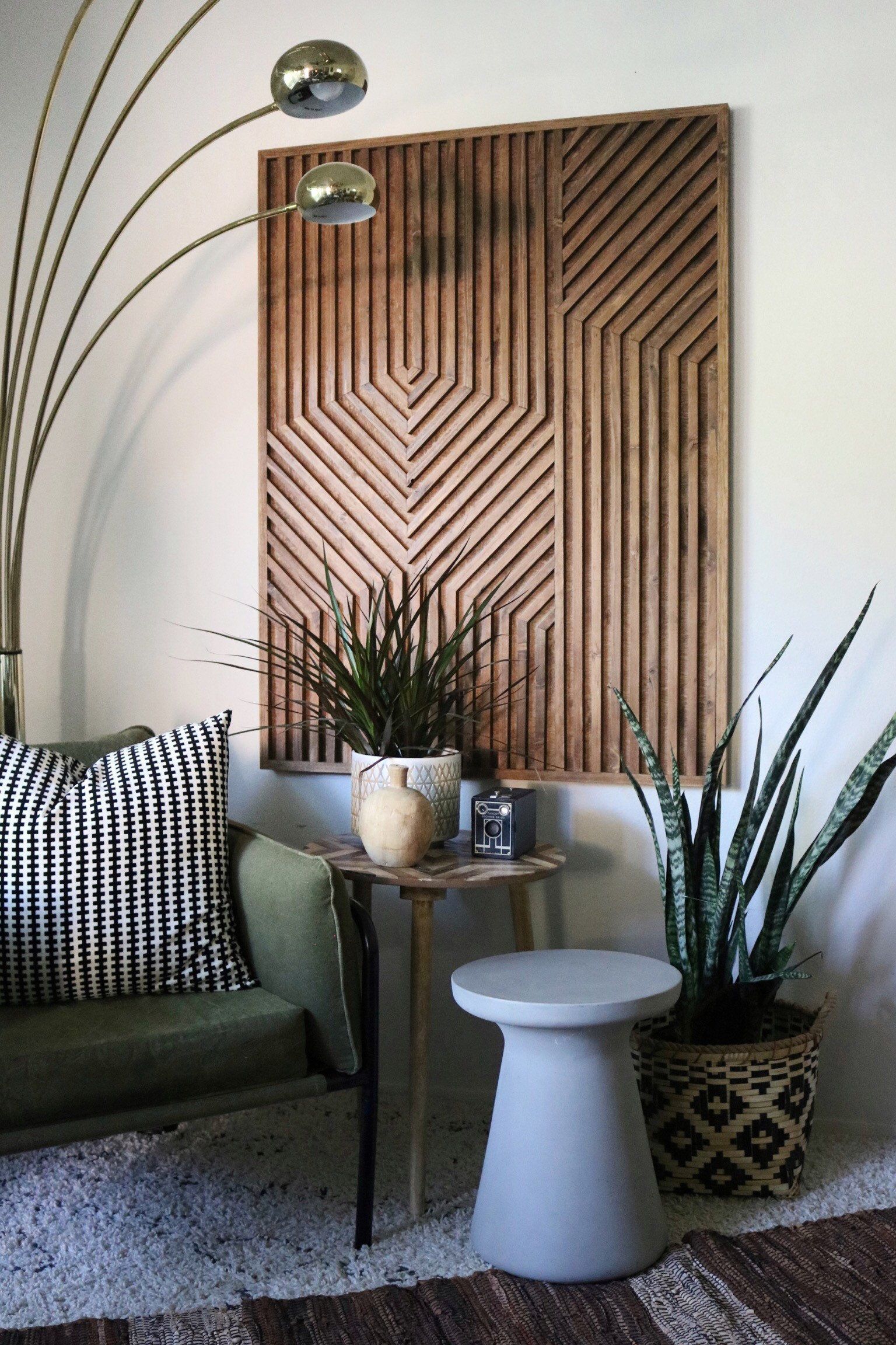 Geometric Wood Art, Geometric Wall Art, Wood Wall Art With Regard To Most Recently Released Abstract Flow Wood Wall Art (View 2 of 20)