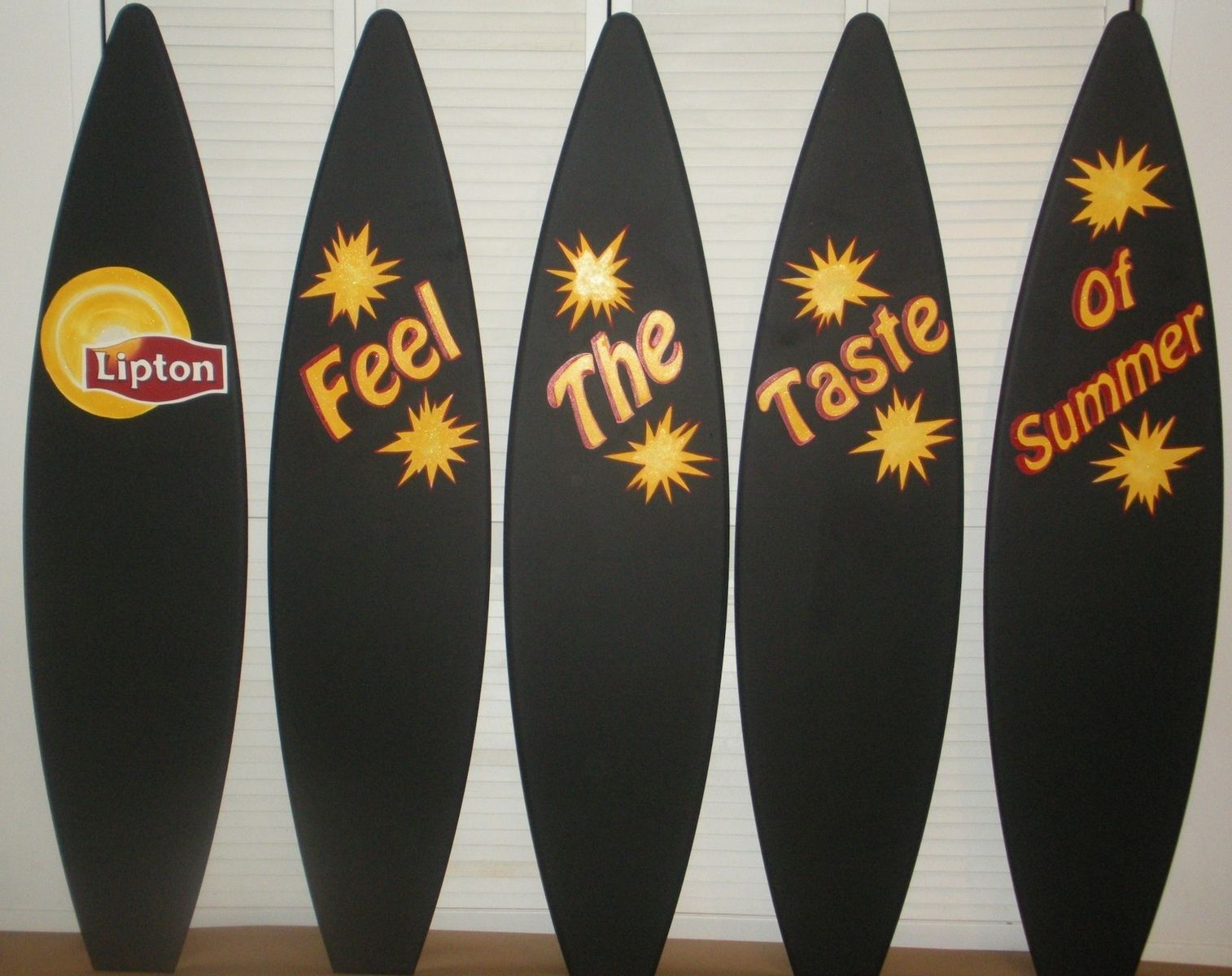 Hand Made 5ft Surf Surfboard Wood Wall Decor Sign Pertaining To Newest Surfing Wall Art (View 10 of 20)