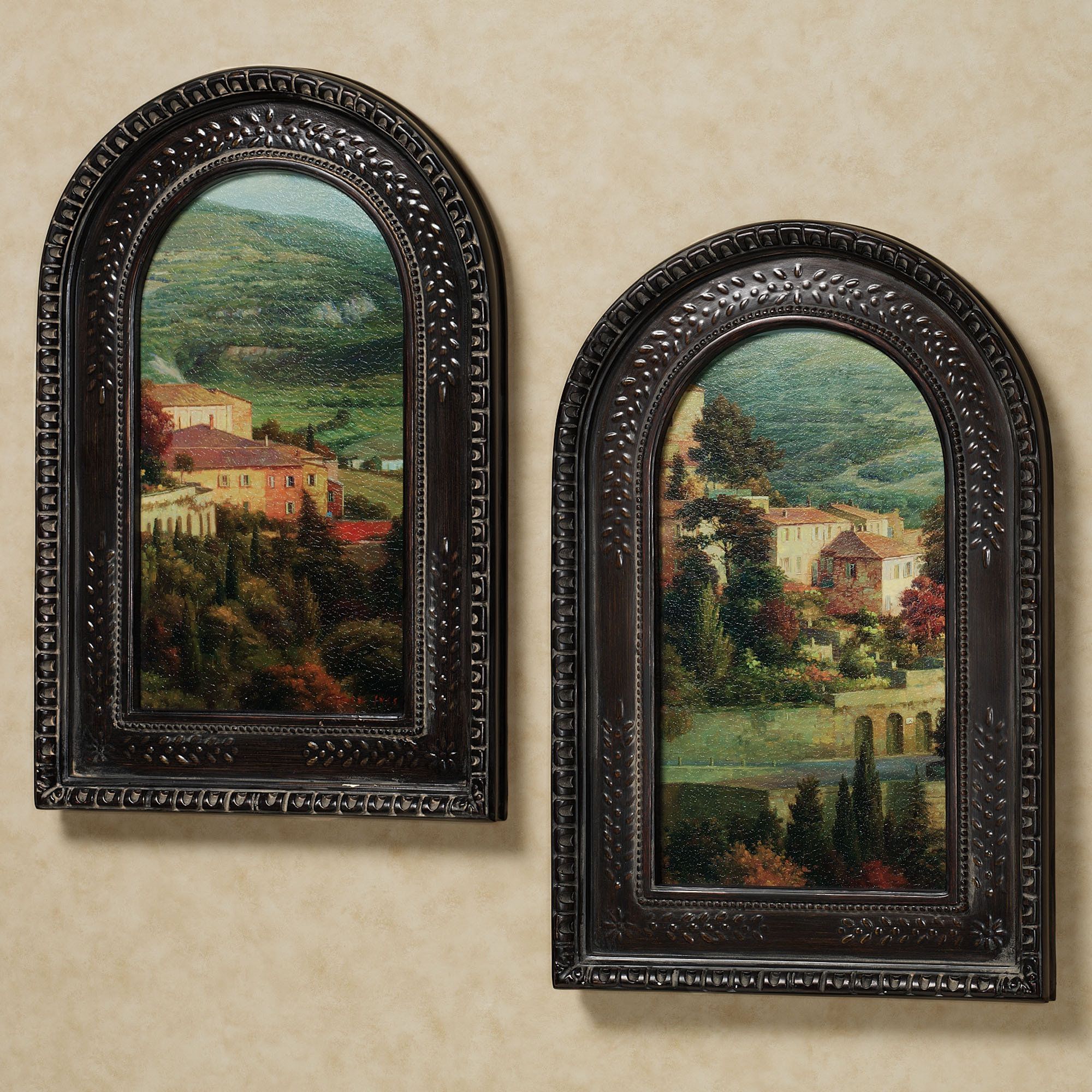 Italian Overlook Framed Wall Art Set | Italian Wall Decor Throughout Latest Italy Framed Art Prints (View 7 of 20)