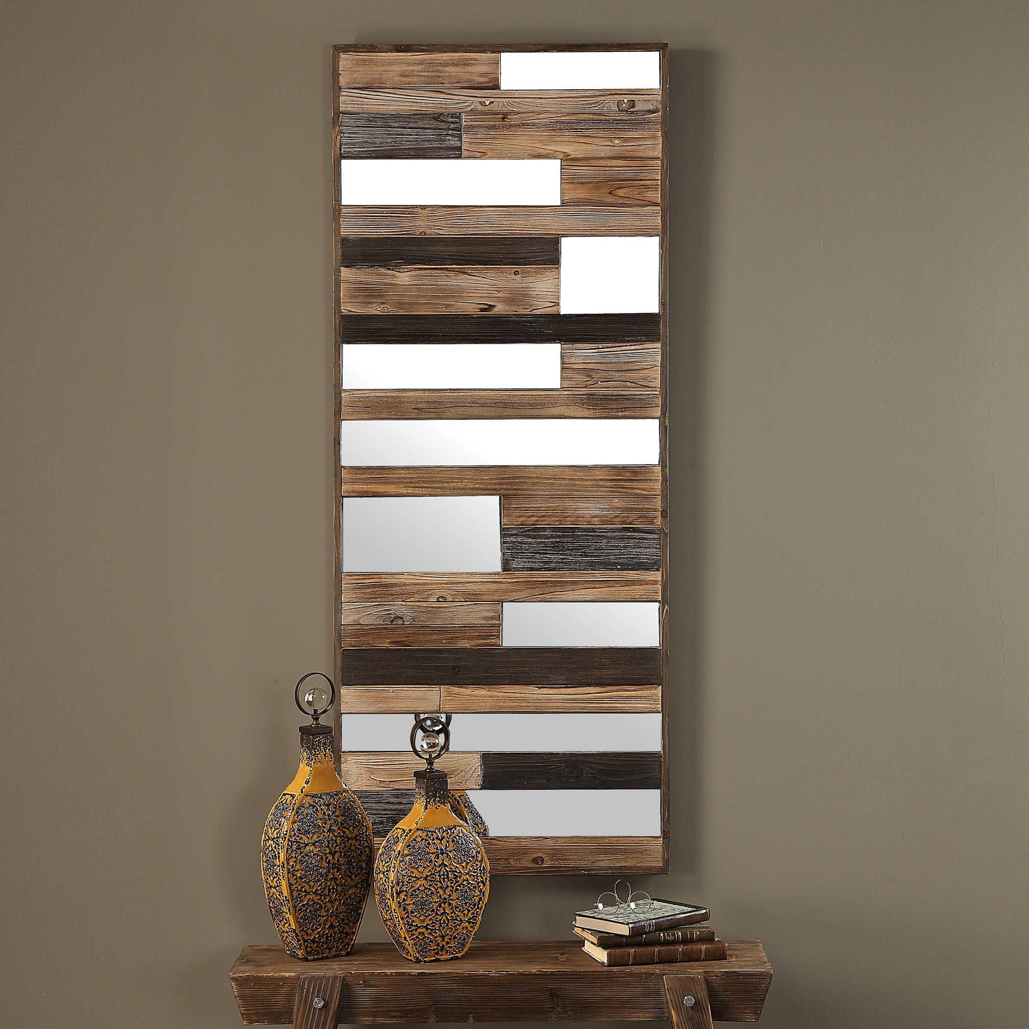 Kaine Wood Wall Decor | Uttermost Within Newest Hexagons Wood Wall Art (View 12 of 20)