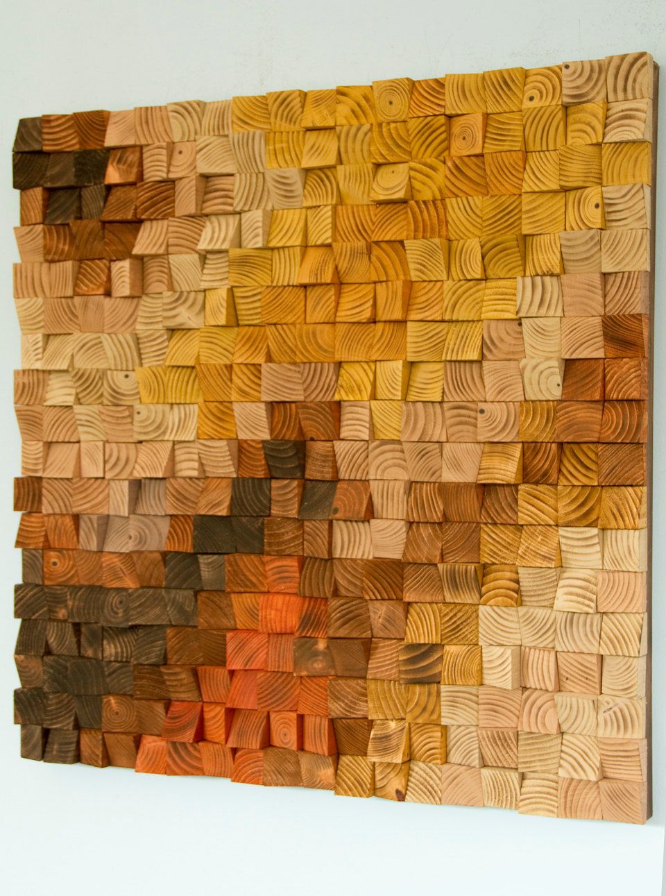 Large Rustic Wood Wall Art, Wood Wall Sculpture, Abstract Within Most Popular Abstract Wood Wall Art (View 12 of 20)