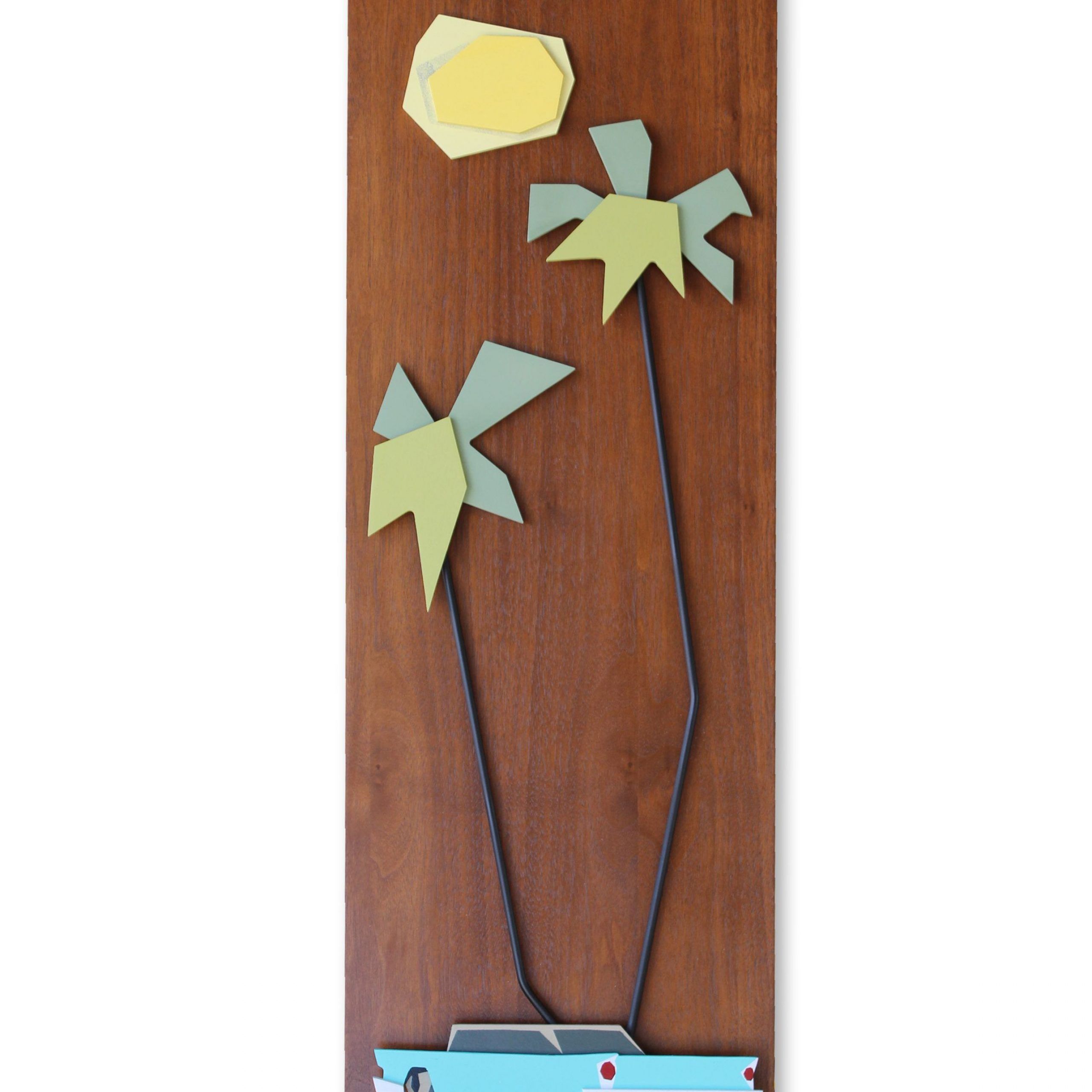 Mid Century Modern Wall Sculpture Abstract Art  Witco Car In Newest Mid Century Wood Wall Art (View 11 of 20)