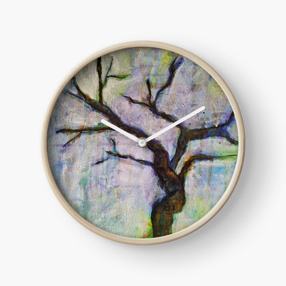 Midnight Tree Clockmimulux | Clock, Wall Clock, Clock Regarding Most Current Midnight Wall Art (Gallery 19 of 20)