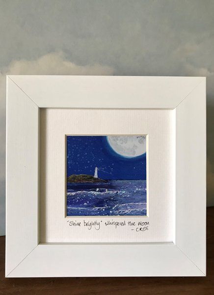Mini Framed Prints – Moons With Regard To 2018 Sunshine Framed Art Prints (View 19 of 20)