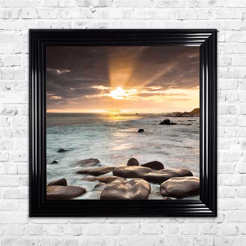 Nordic Sunset Framed Wall Artshh Interiors – 85cm X Intended For Most Current Sunset Wall Art (View 13 of 20)